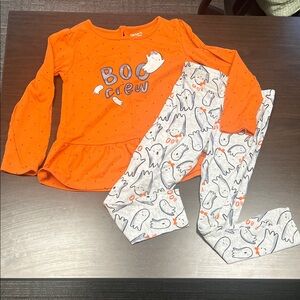 Carter’s 5T "Boo Crew" Ghost Pajama Set – Halloween PJs